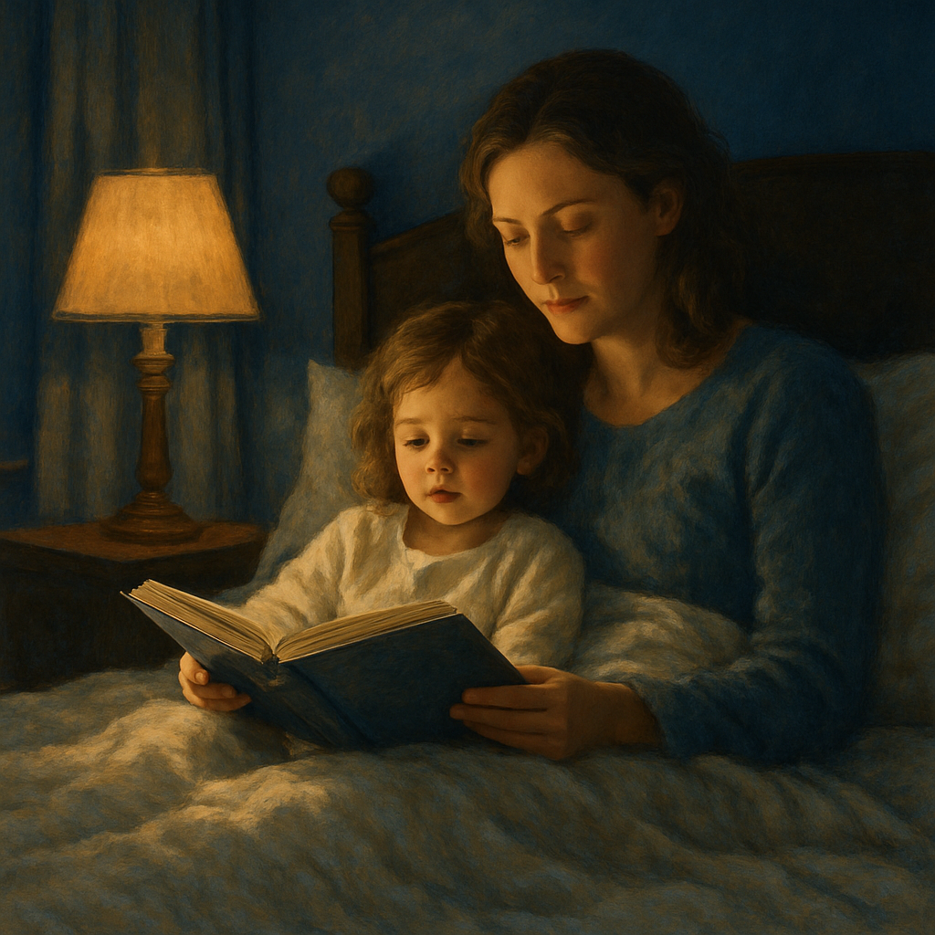 Cozy Bedtime Stories Numbered painting kits