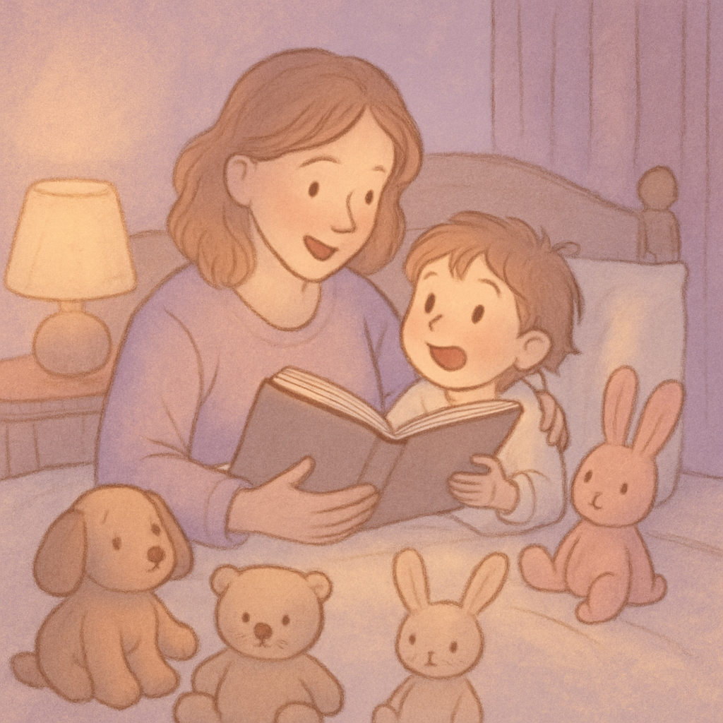 Bedtime Story Circle DIY paint by numbers