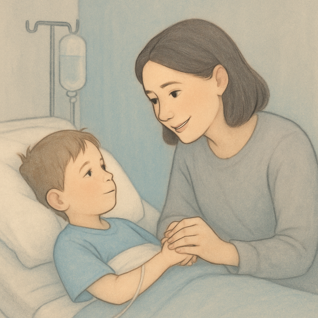 Hospital Recovery Embrace Paint by numbers kits