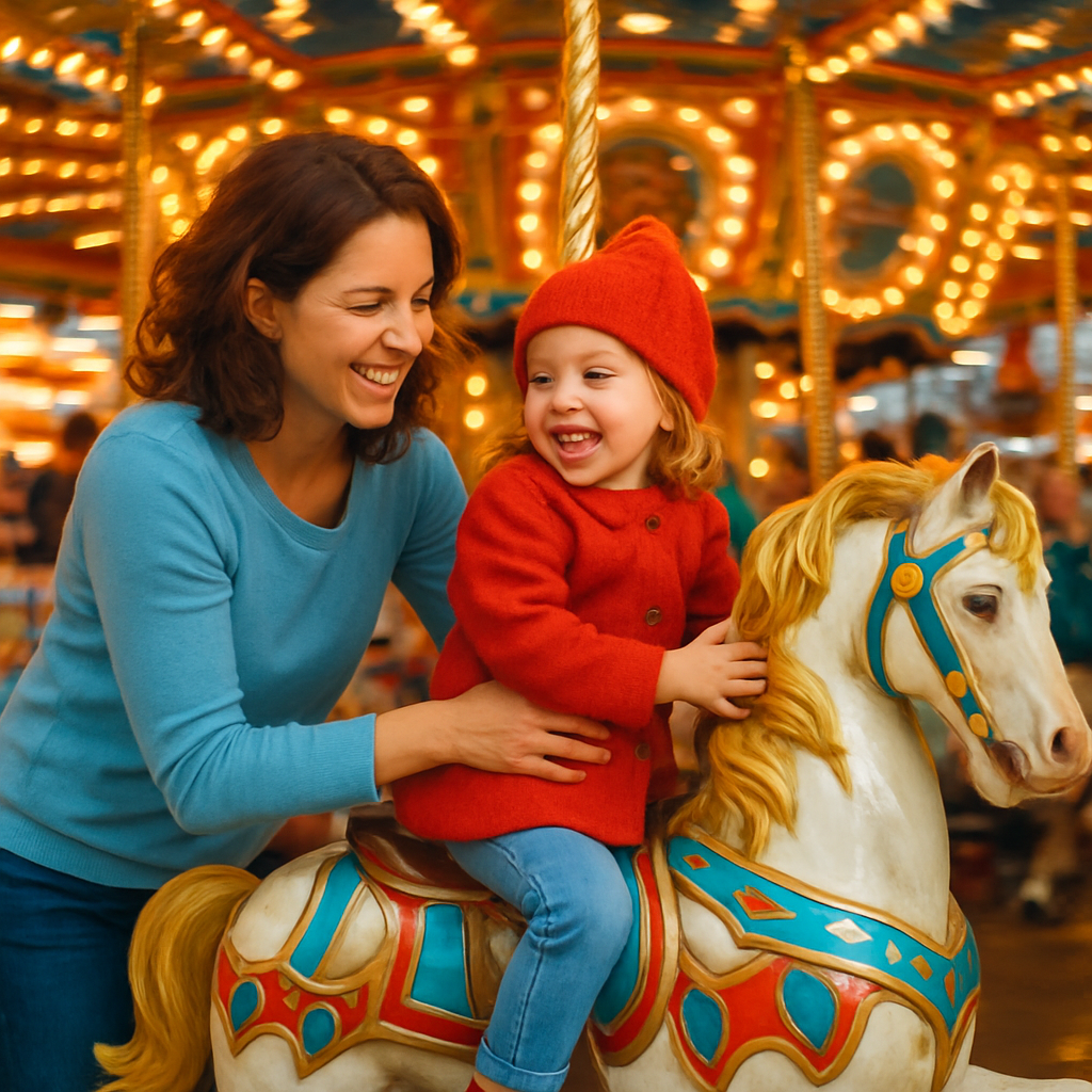 Festival Carousel Wonder paint by color