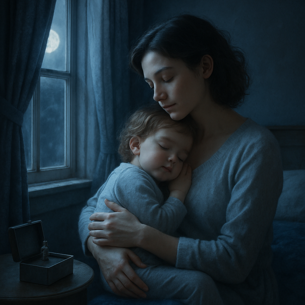 Moonlight Lullaby Paint by numbers art