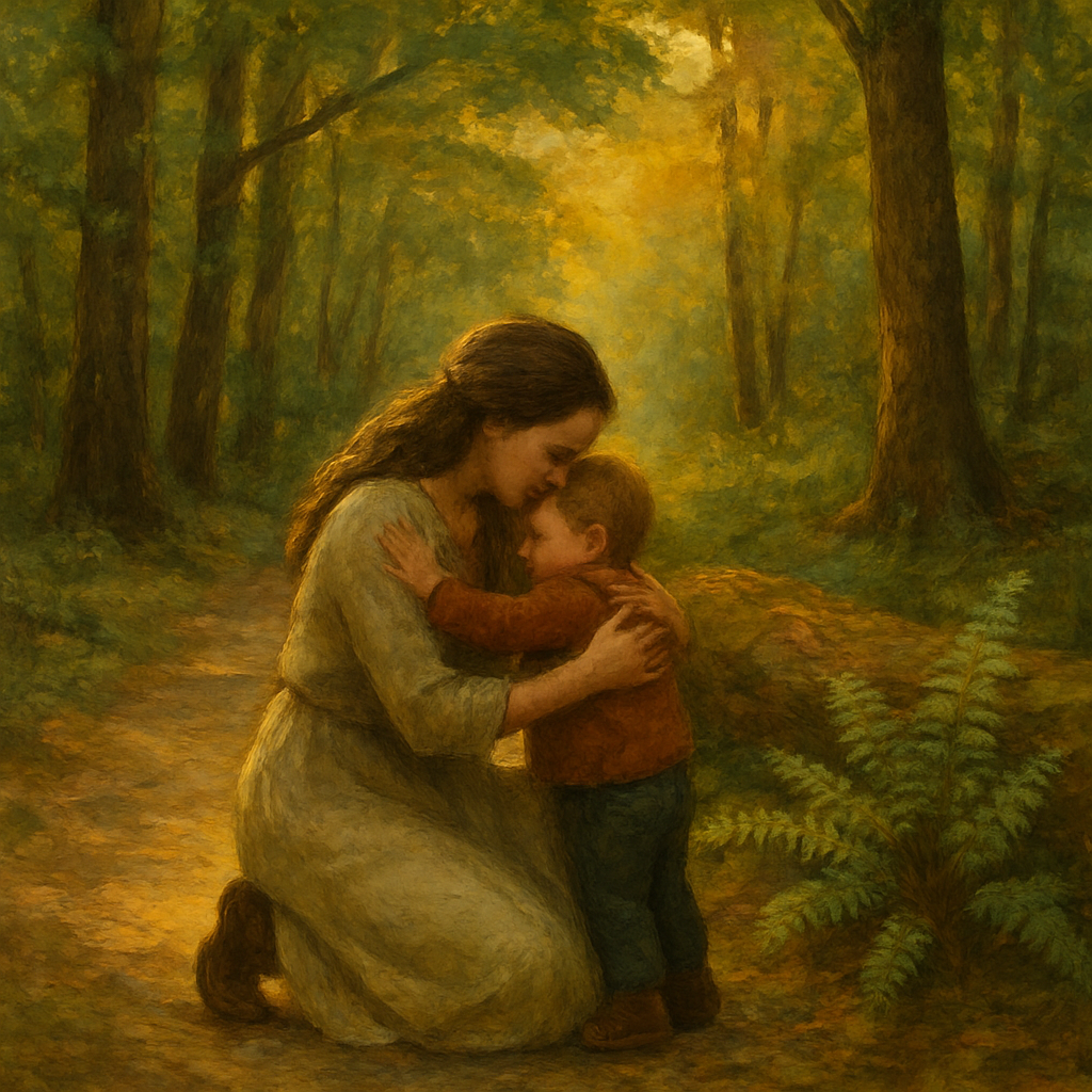 Forest Hug Trail paint by color