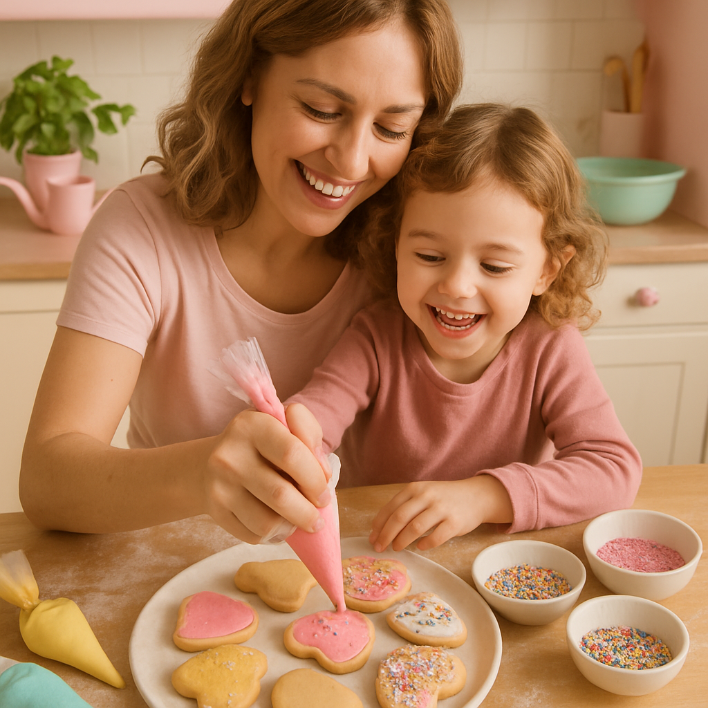 Kitchen Cookie Decorating paint by numbers
