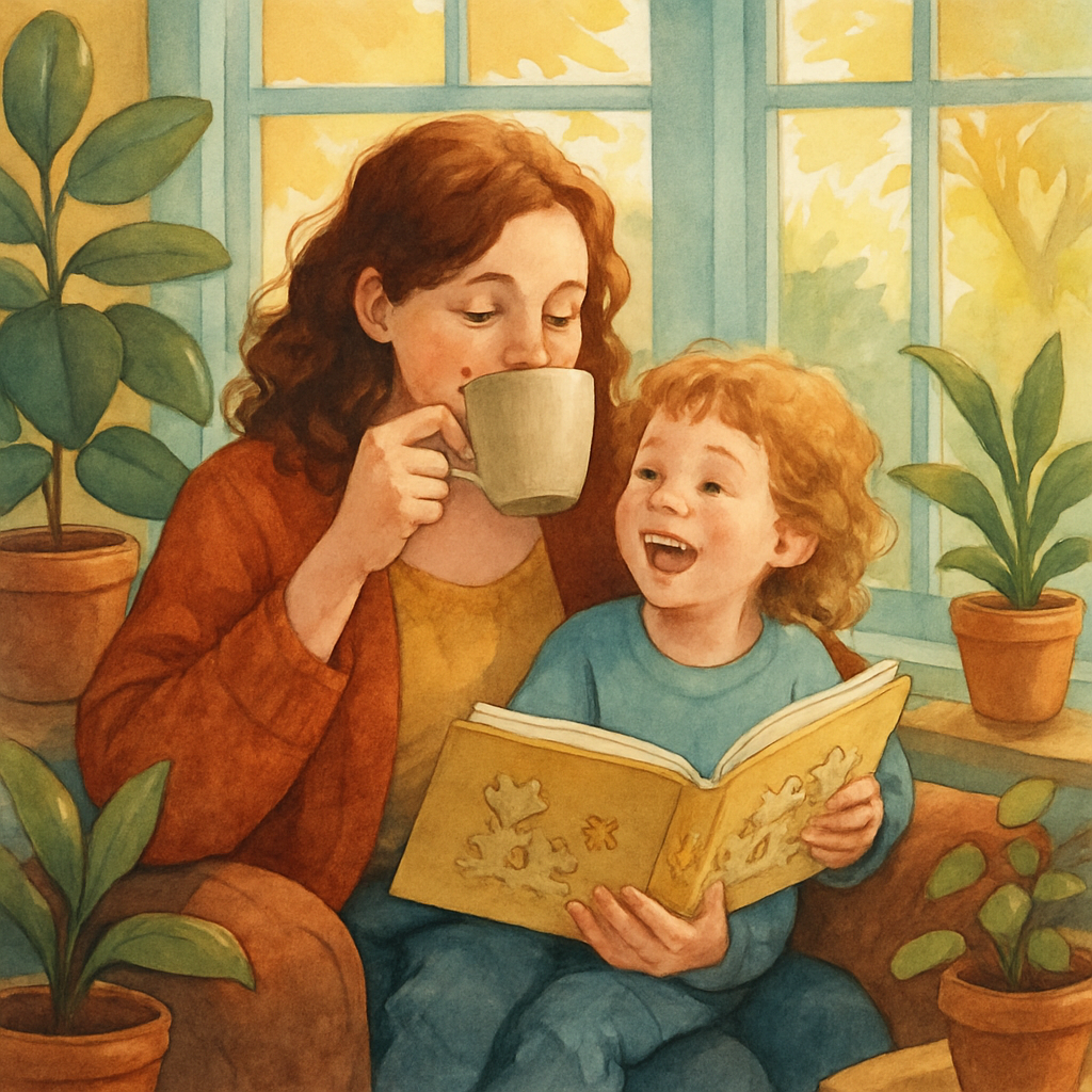 Sunroom Tea And Tales Paint by numbers art
