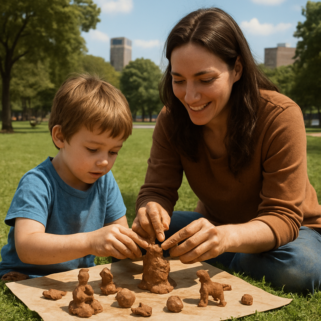 Clay Park Sculpting paint by number