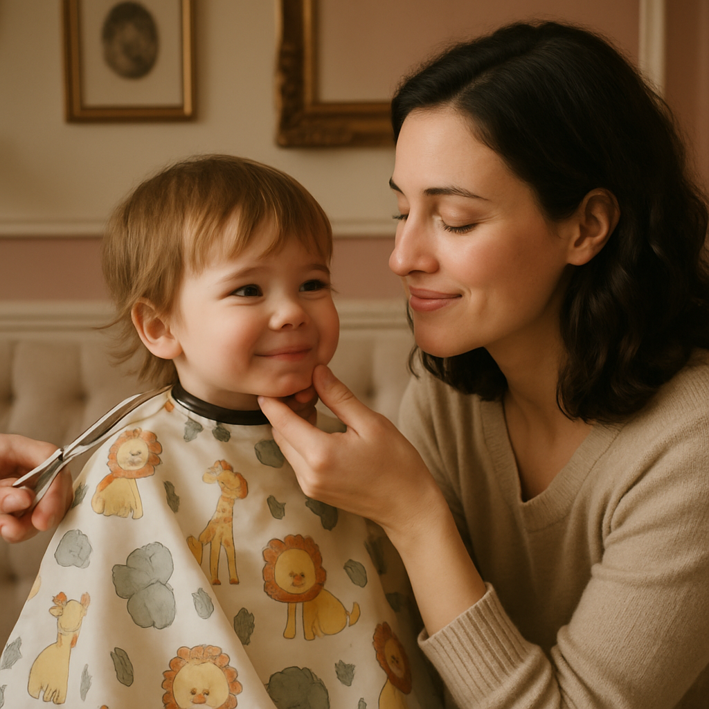 First Haircut Comfort paint by numbers