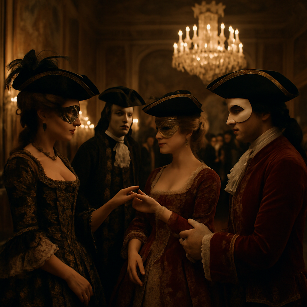 Carnival Of Venice Masquerade Ball DIY paint by numbers