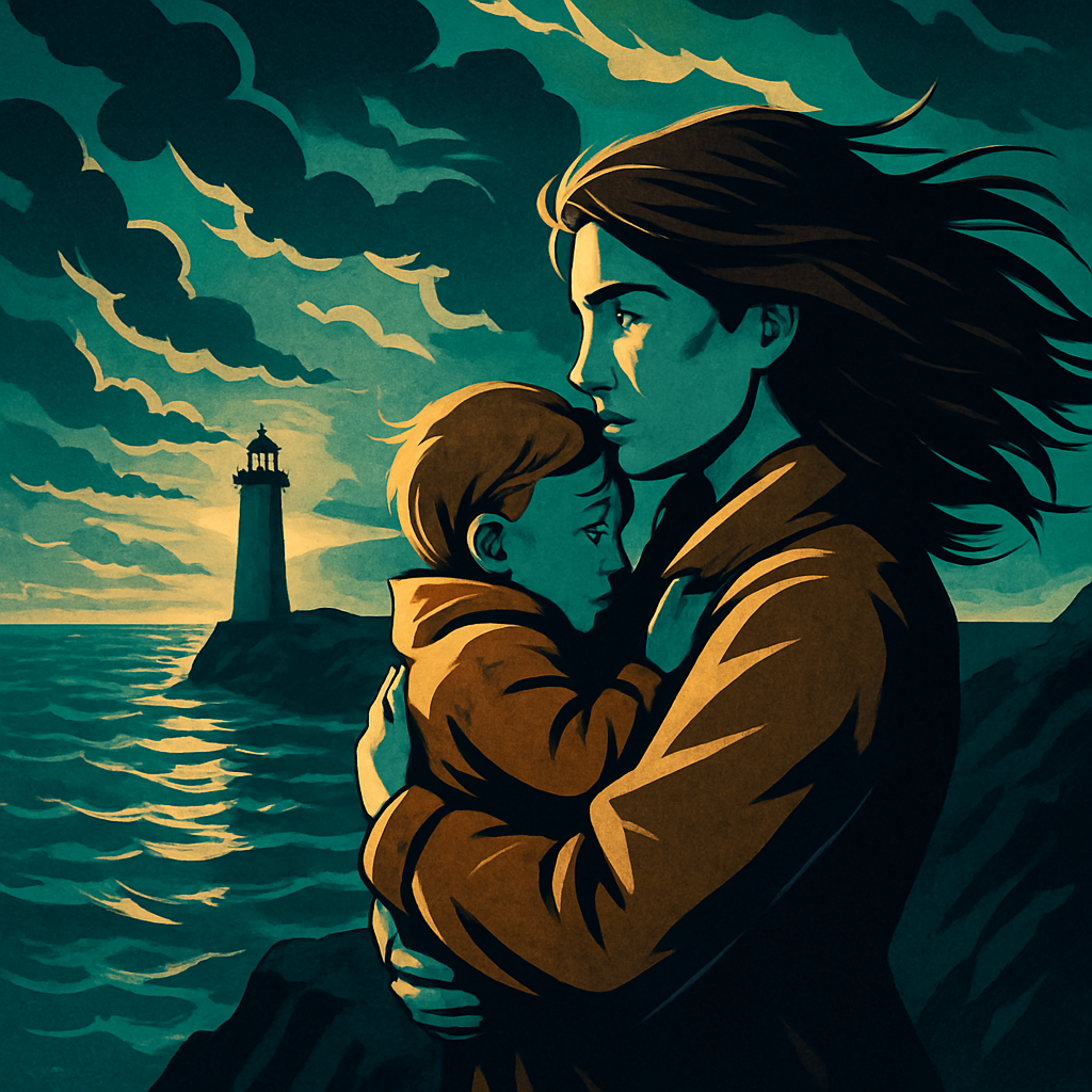 Mother As Lighthouse Protector Paint by numbers kits