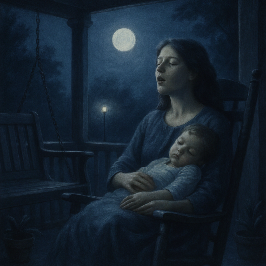 Late Night Lullaby Porch paint by color