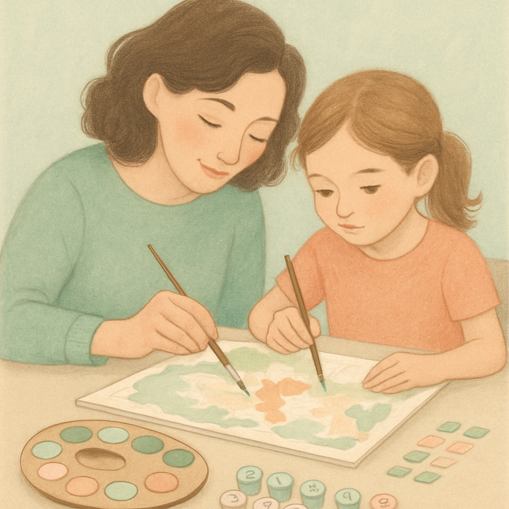 Shared Paint By Numbers paint by color