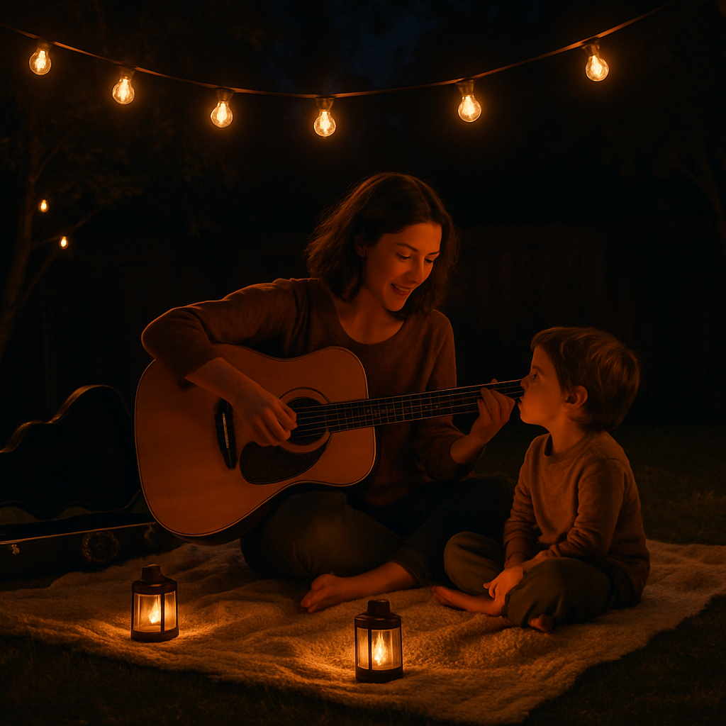 Moonlight Concert Serenade paint by color