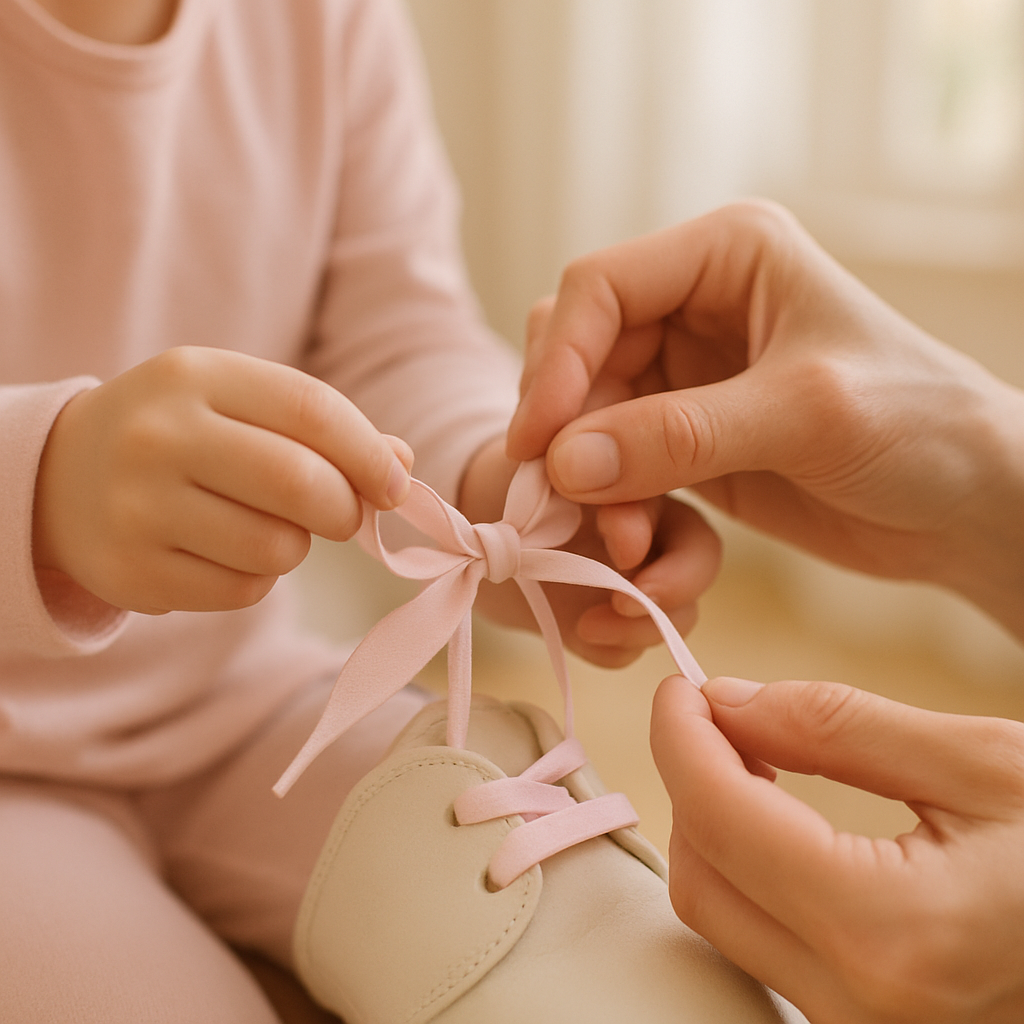 Learning To Tie A Bow Numbered painting kits