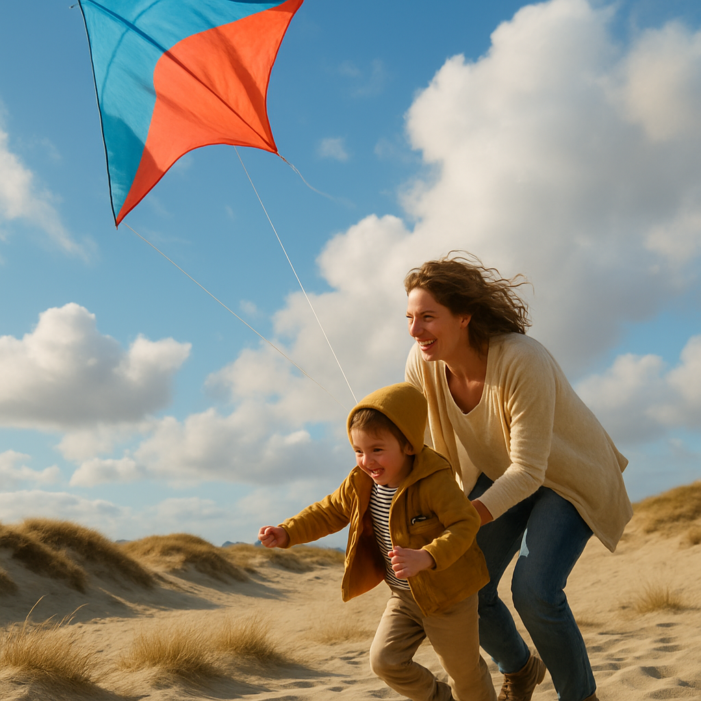 Teaching To Fly A Kite paint by numbers