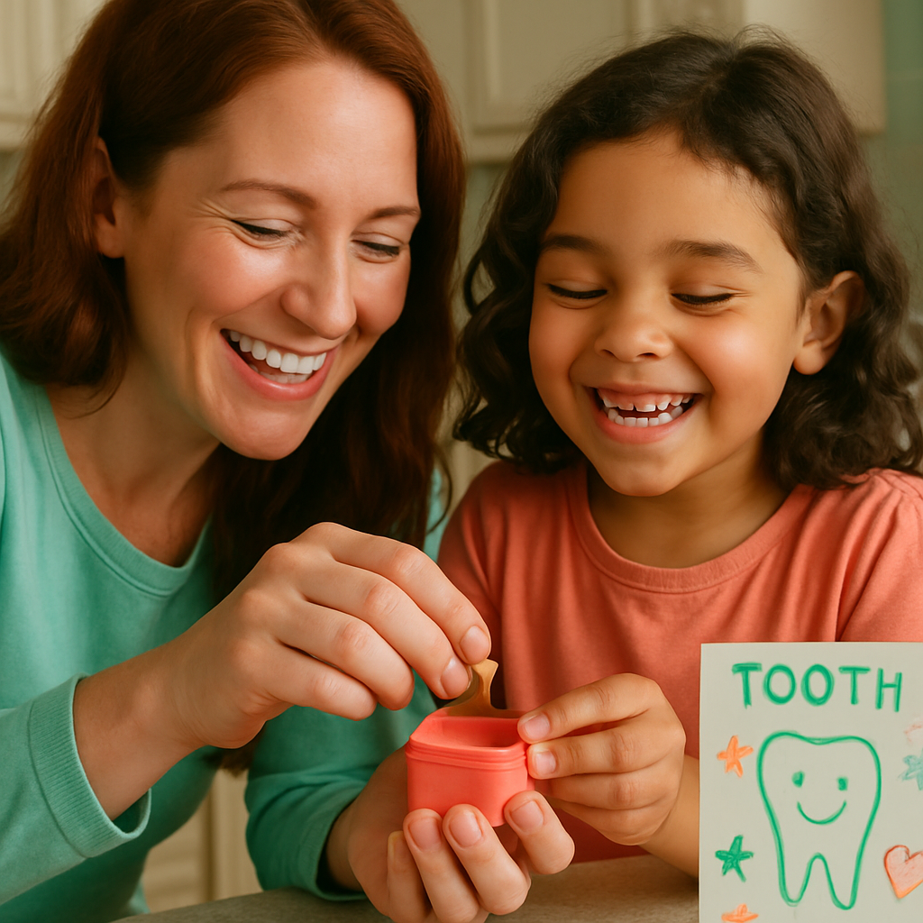 First Tooth Lost Celebration DIY paint by numbers