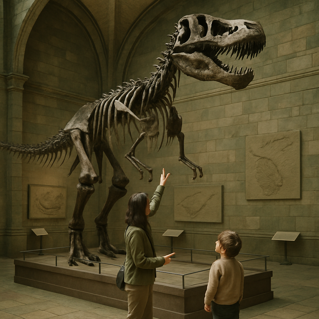 Museum Dinosaur Discovery paint by color
