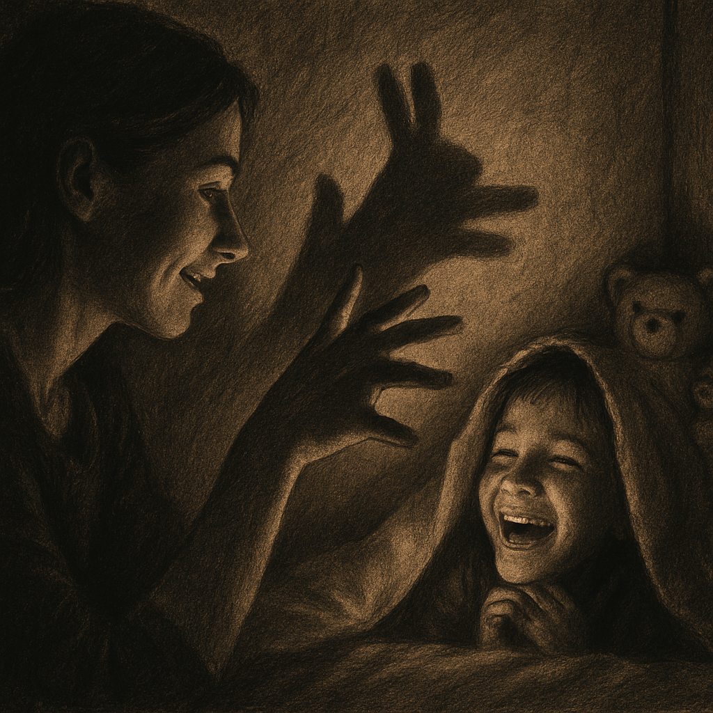 Bedtime Shadow Puppet Stories Paint by numbers art