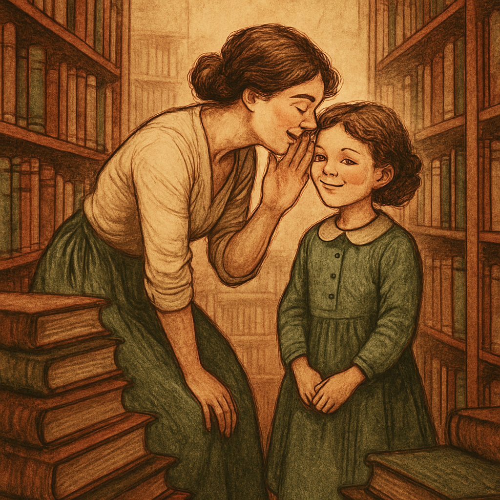 Library Whispering Secrets painting number kit