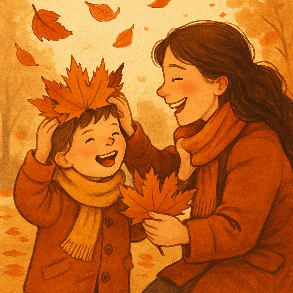 Autumn Leaf Crown Parade painting number kit