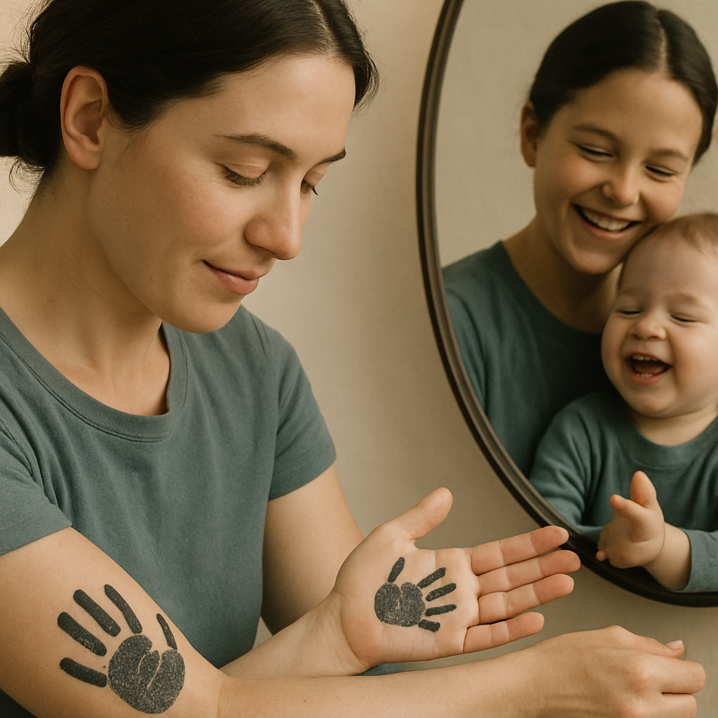 Tattoo Of The Tiny Hand Painting by numbers kit