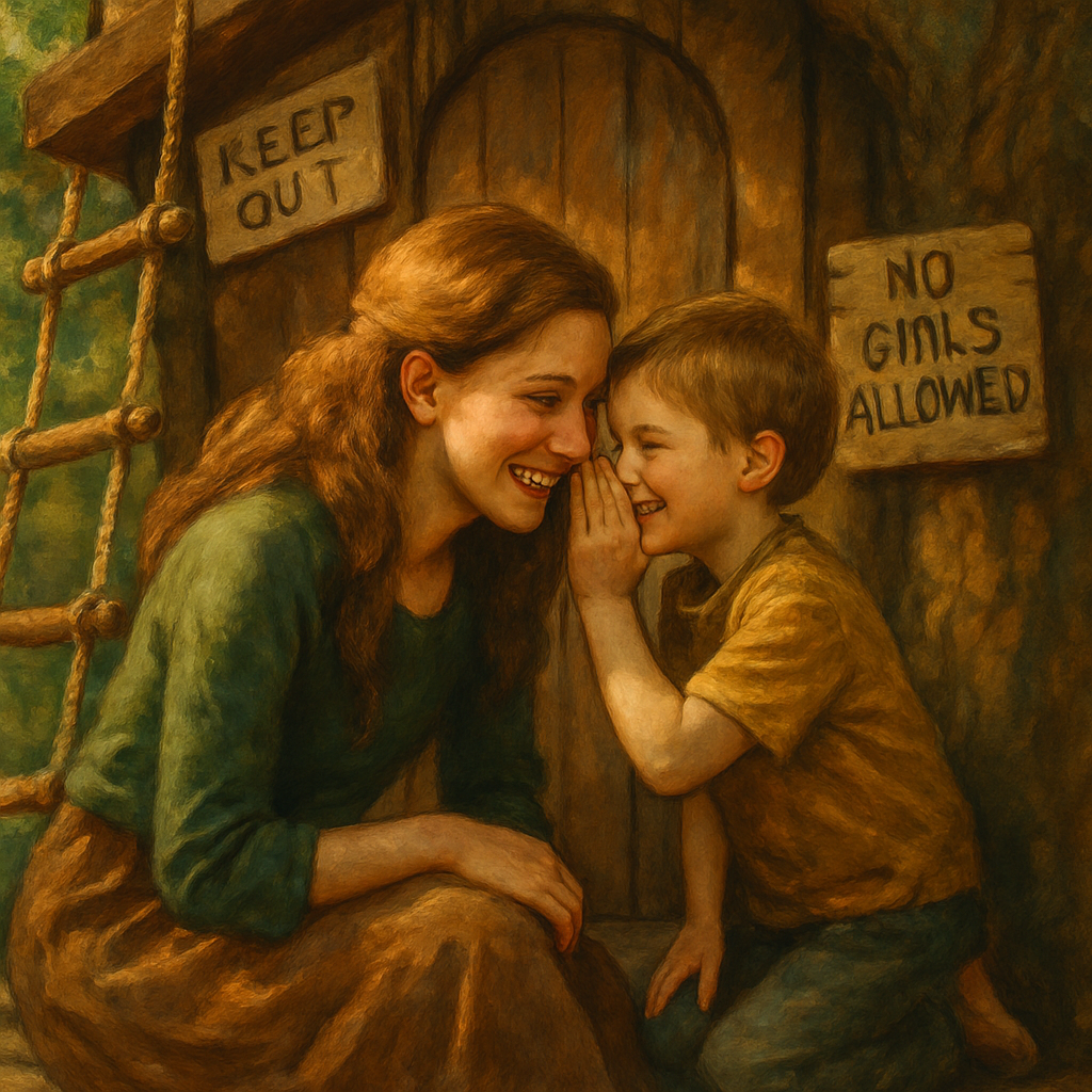 Treehouse Whisper Council painting number kit