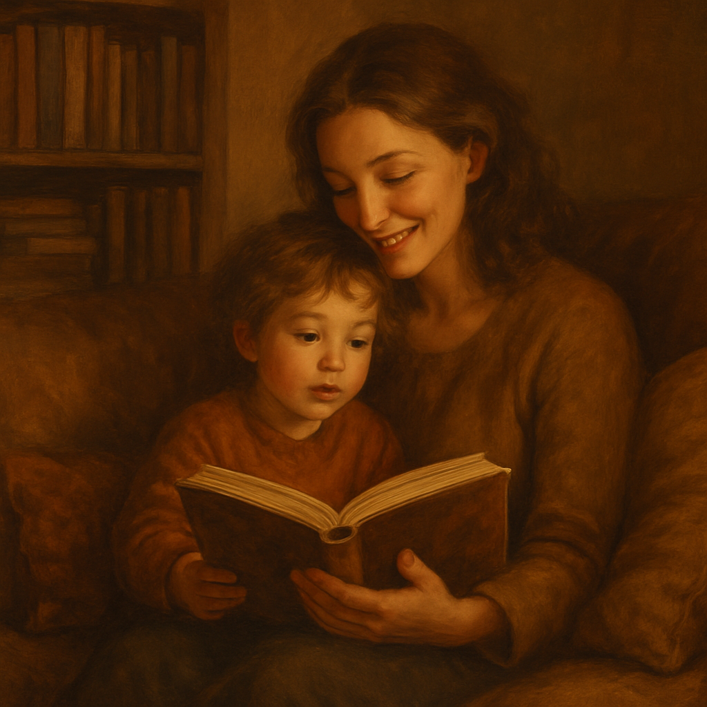 Starlit Storytime Bond paint by numbers