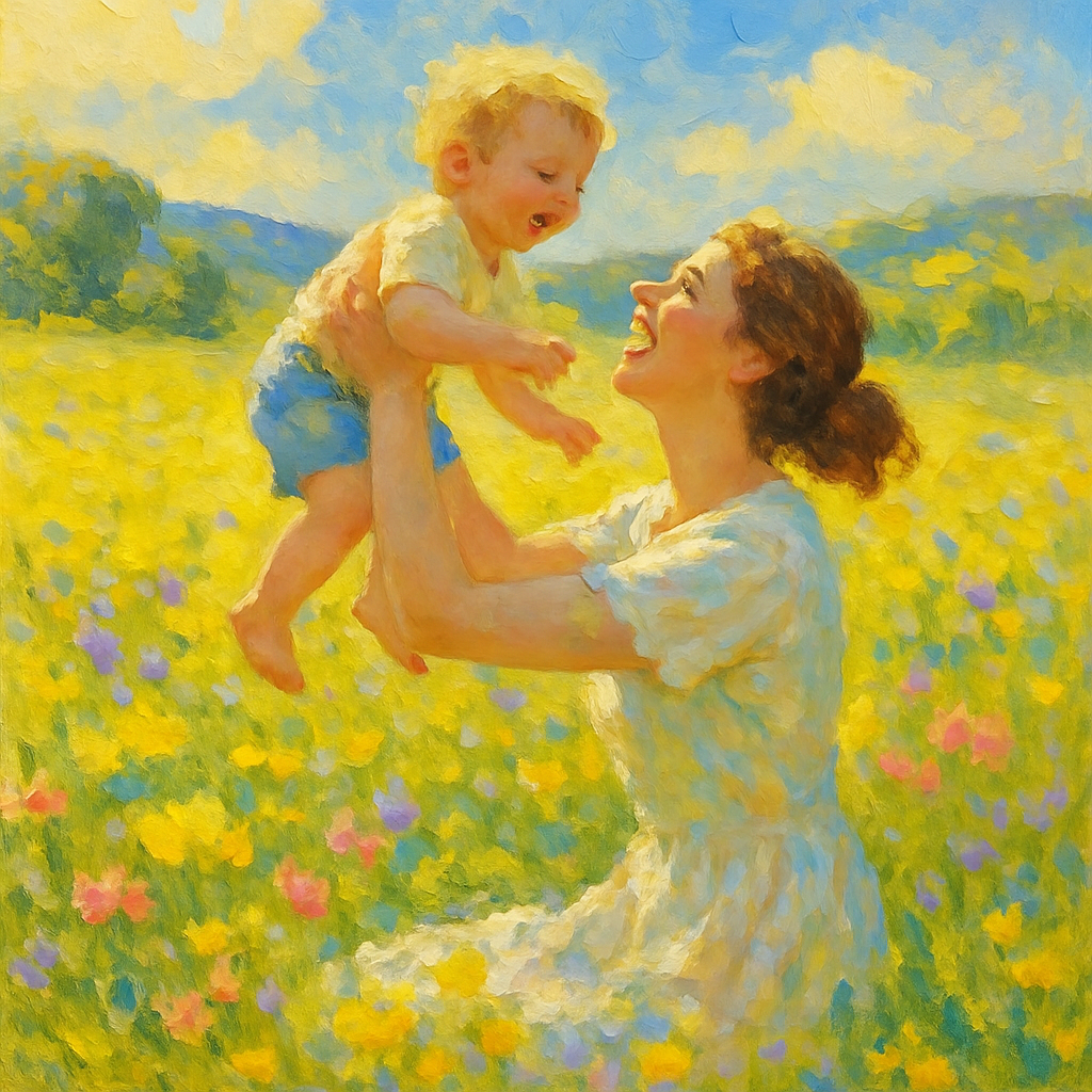 Sunlit Meadow Playtime DIY paint by numbers