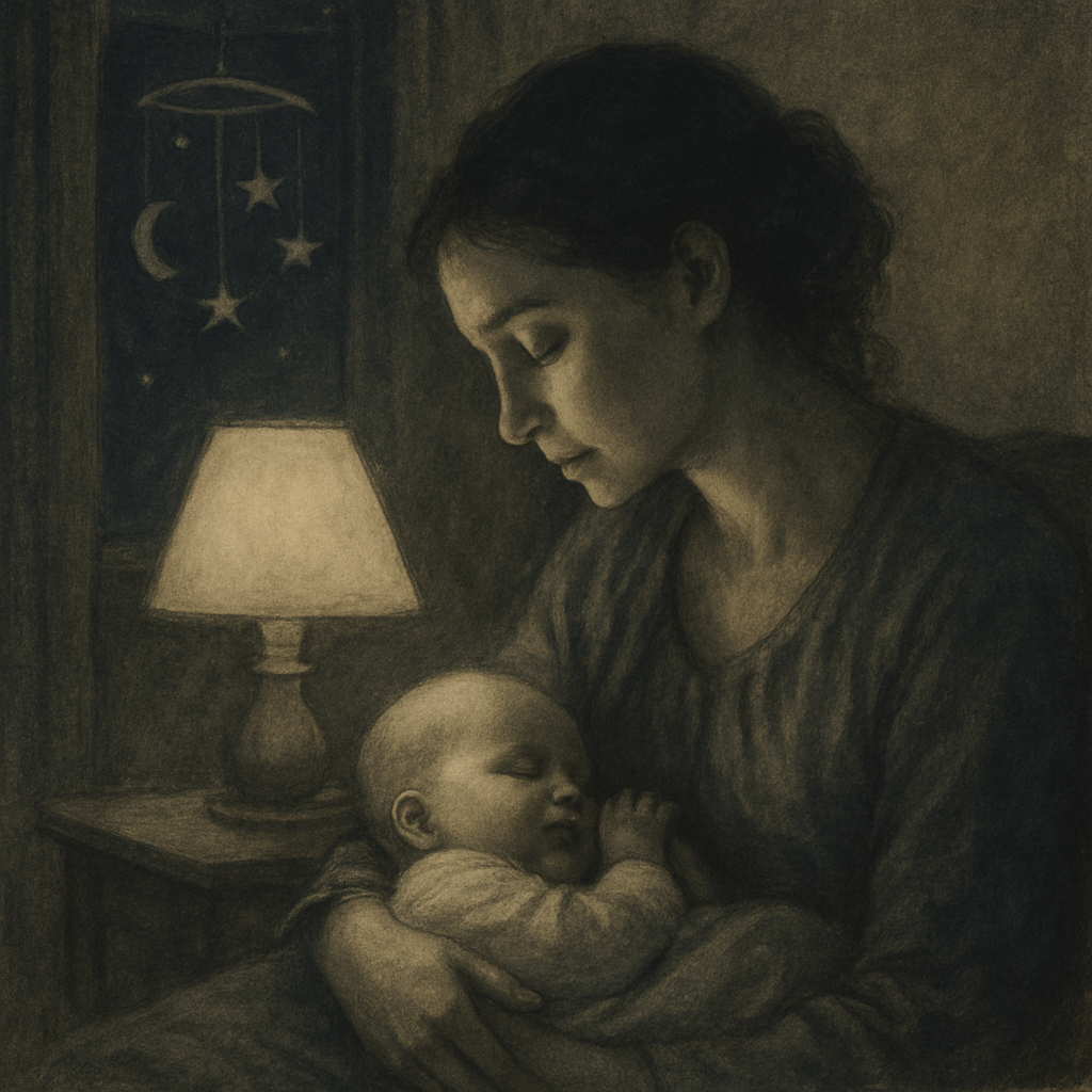Bedtime Lullaby Glow Number painting