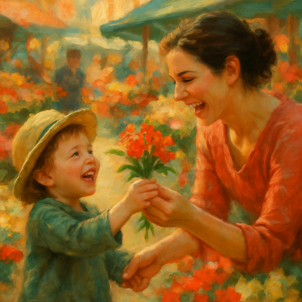Market Bouquet Surprise paint by number