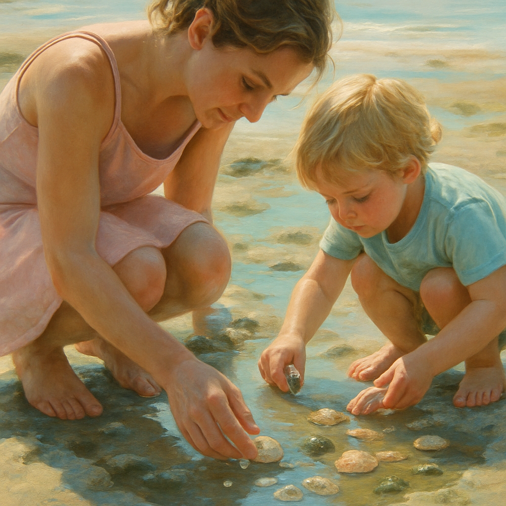 Seashore Shell Collection Painting by numbers kit