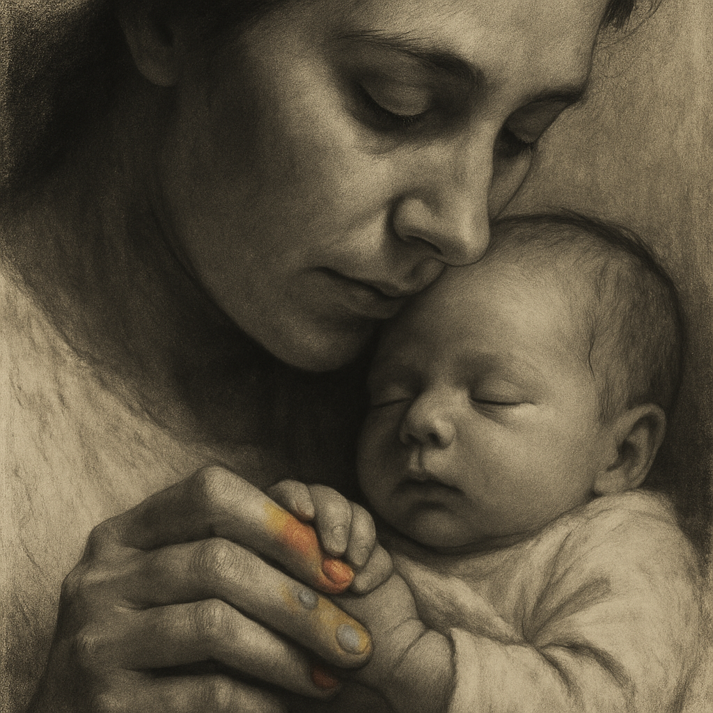 Quiet Painting Of Hands painting number kit