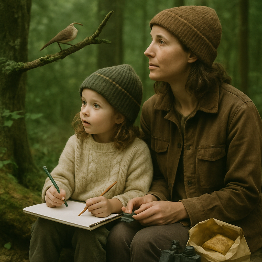 Nature Trail Sketchbook Numbered painting kits