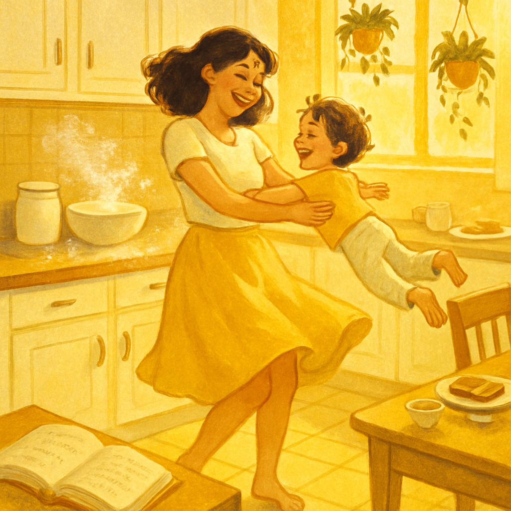 Kitchen Dance In Morning Light Paint by numbers kits