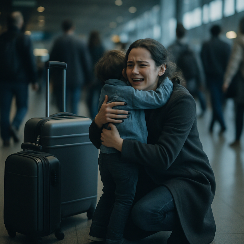 Airport Goodbye And Welcome Number painting