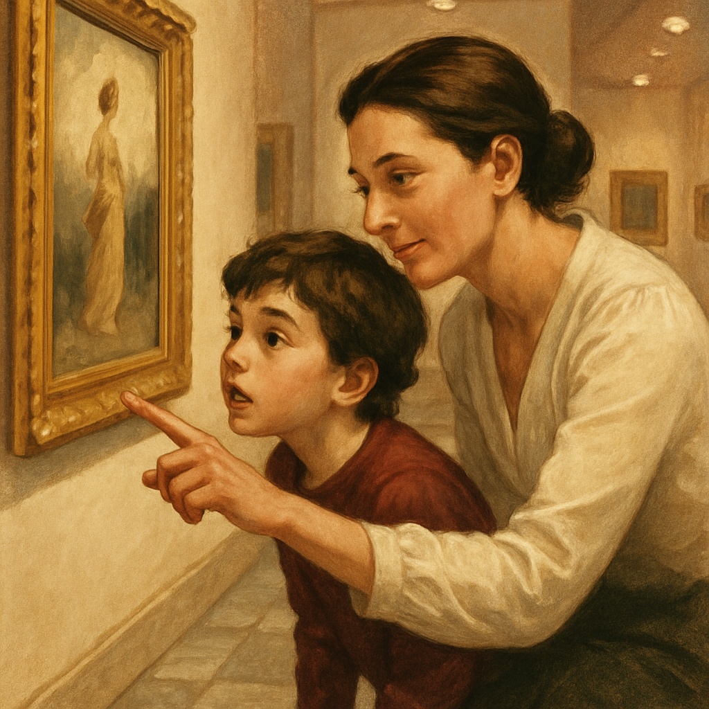 Museum Gallery Whisper paint by number