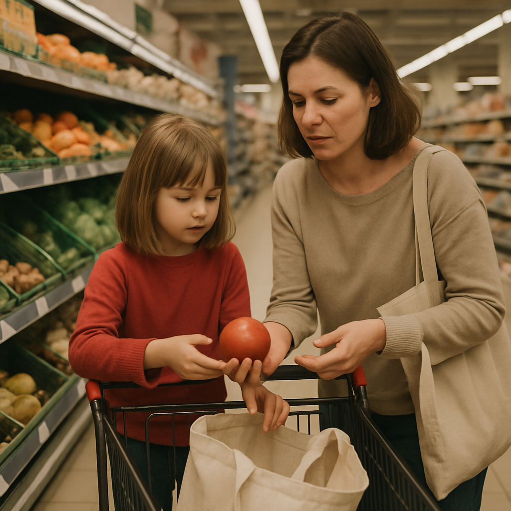 Grocery Run Teamwork Paint by numbers art