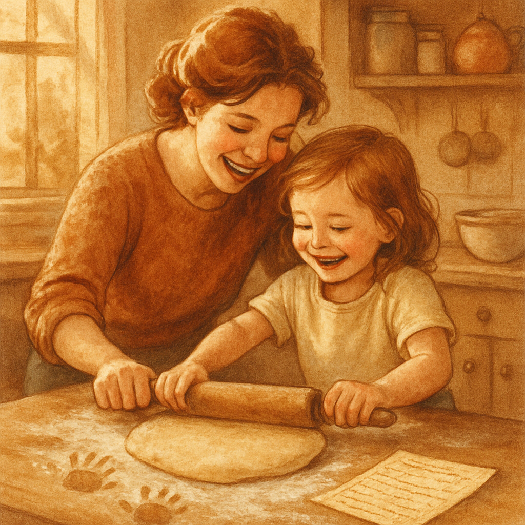 Baking Family Recipe Together Paint by numbers kits