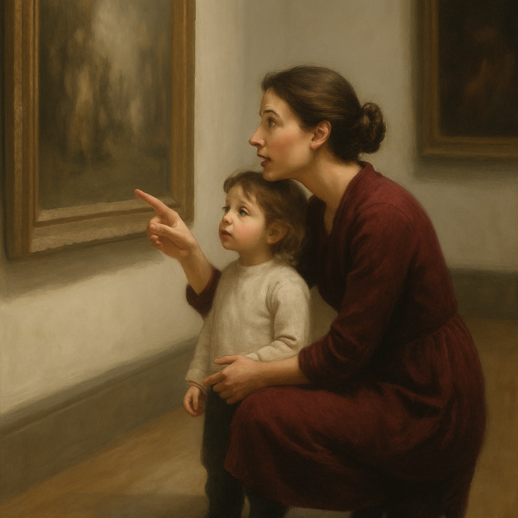 Museum Gallery Quiet Wonder paint by numbers