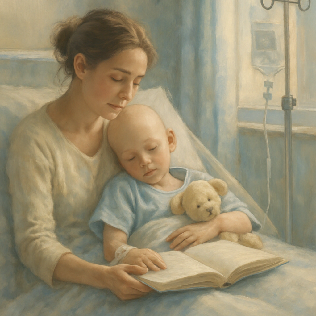 Bedside Hospital Comfort Reading paint by number