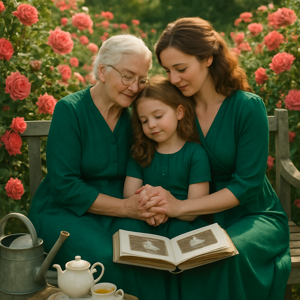 Garden Portrait Generations paint by number