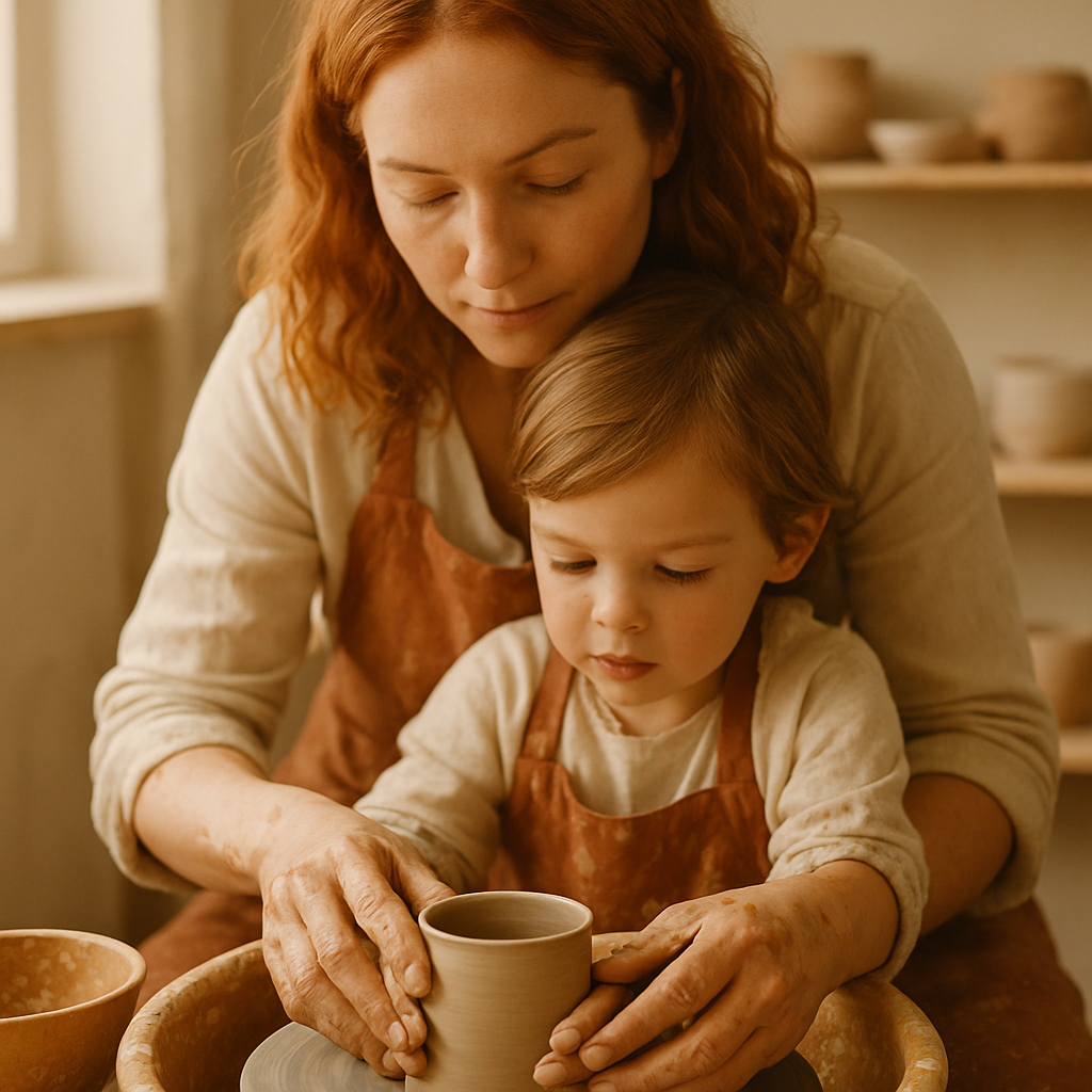 Pottery Wheel Bonding DIY paint by numbers
