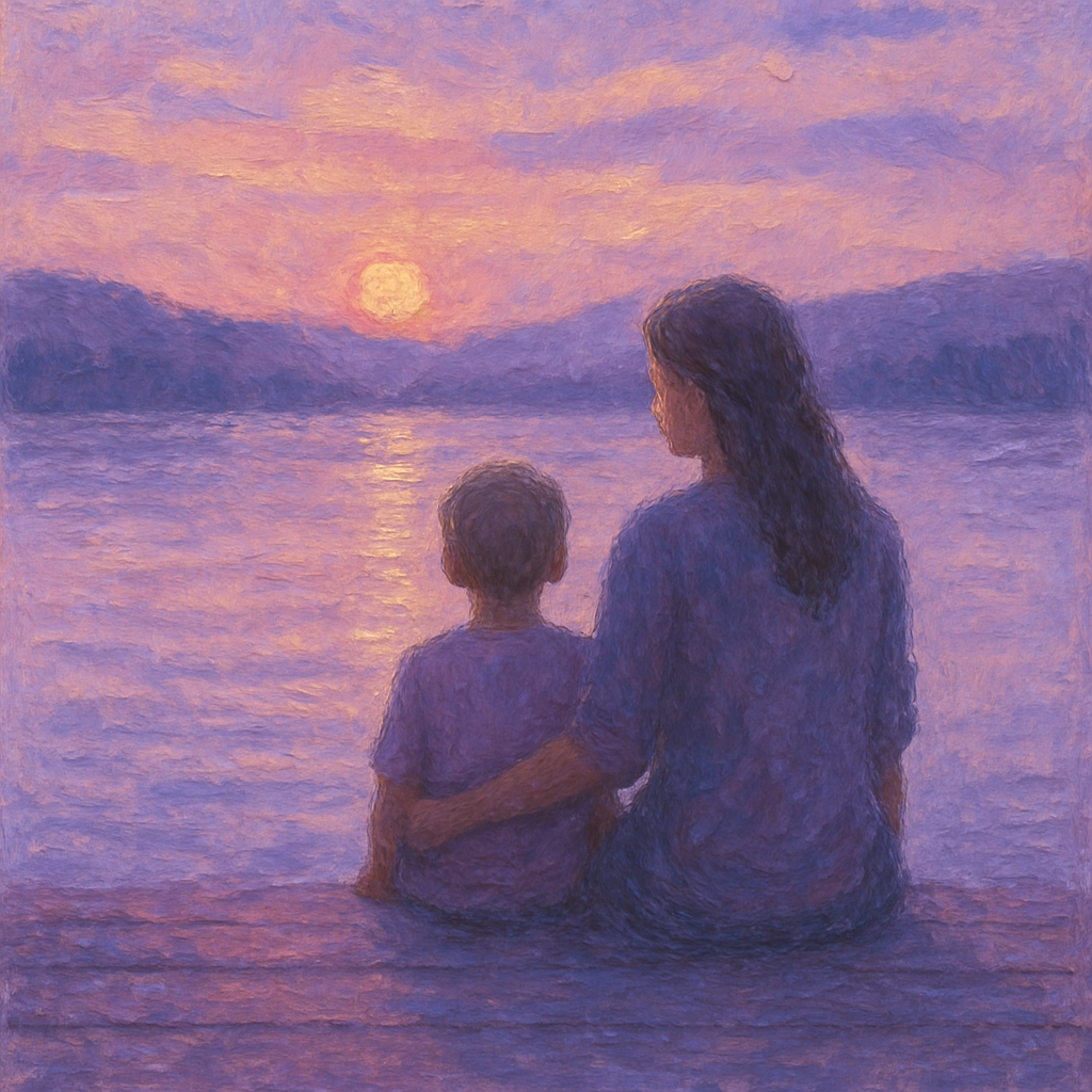 Quiet Reflection By The Lake DIY paint by numbers