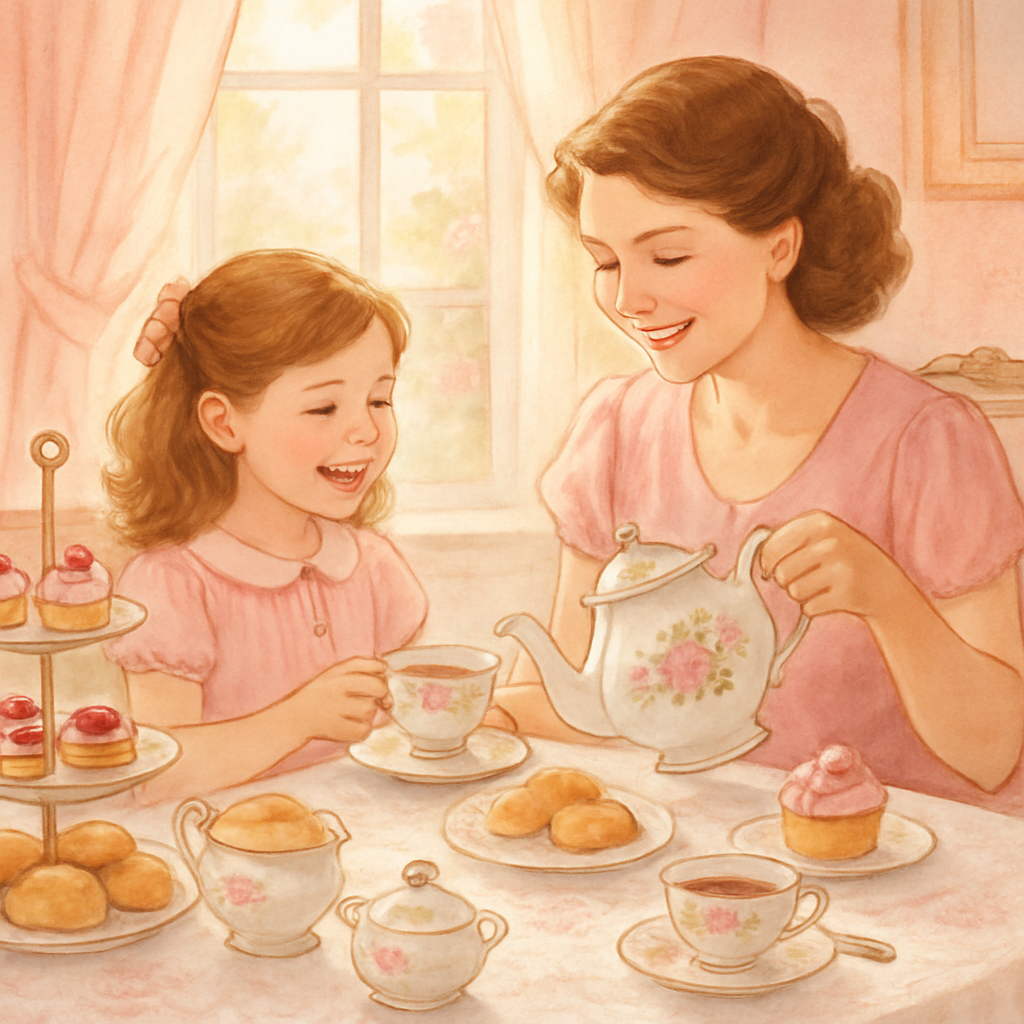 Afternoon Tea Party DIY paint by numbers