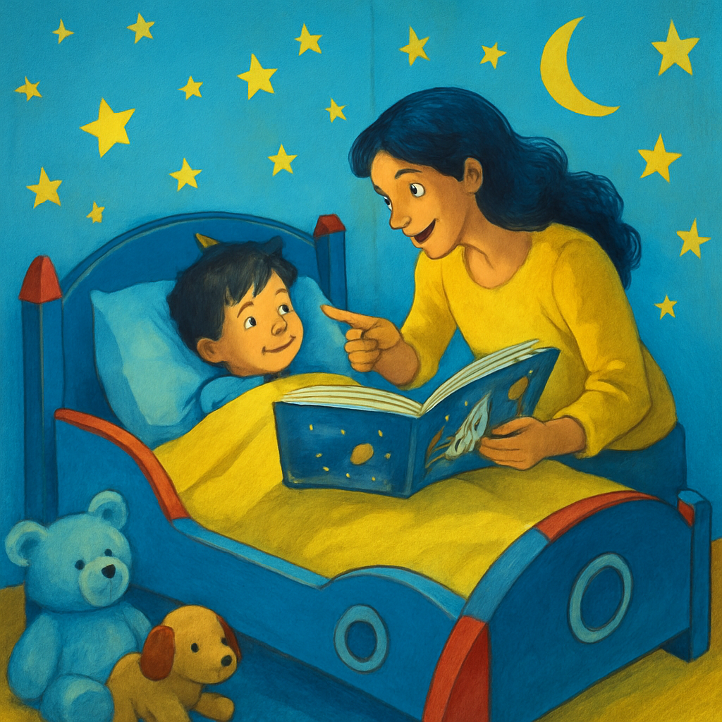 Rocket Ship Bedtime Adventure Paint by numbers kits