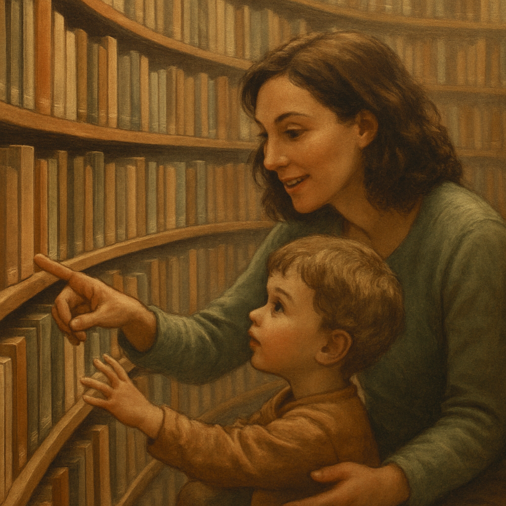 Orbiting Library Visit painting number kit