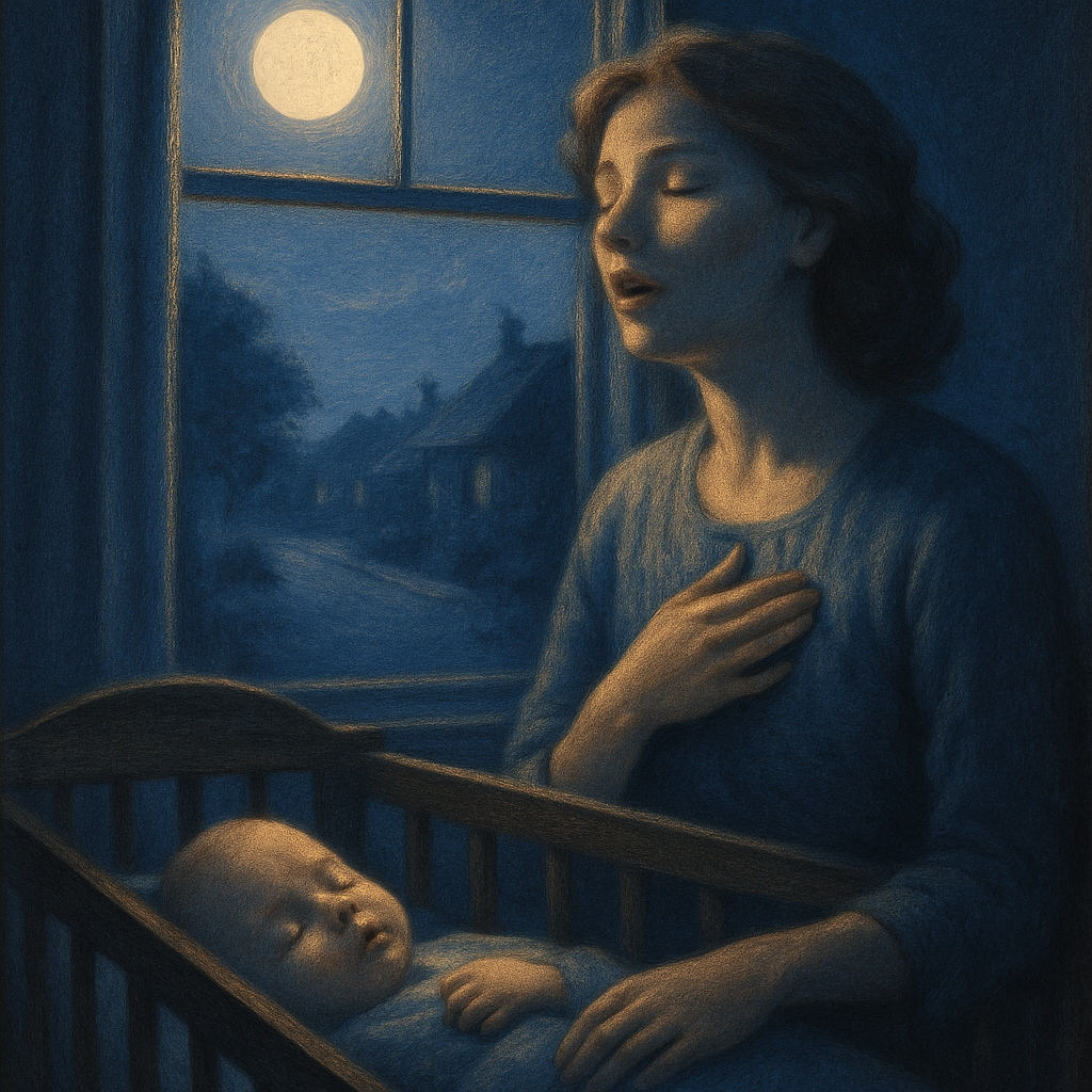 Nighttime Window Lullaby paint by numbers