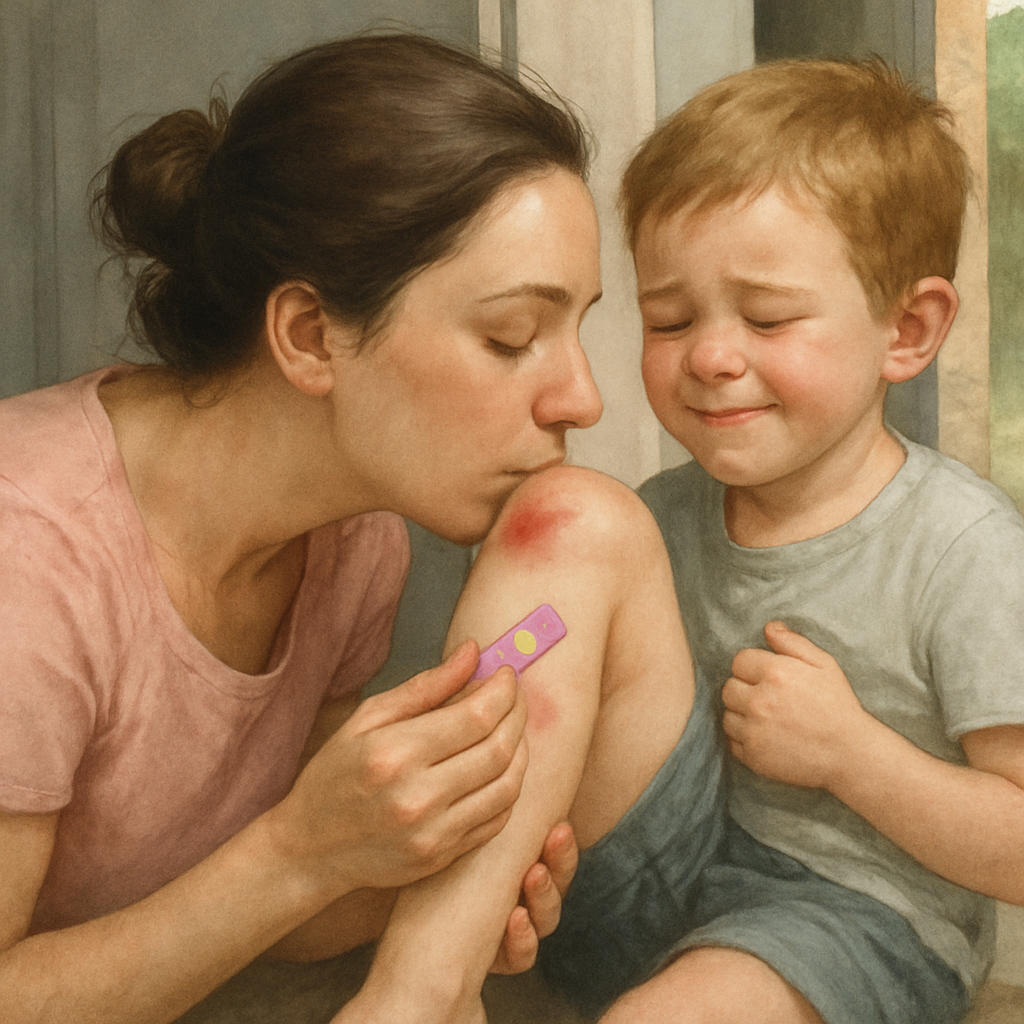 Bandage Kiss Recovery paint by number