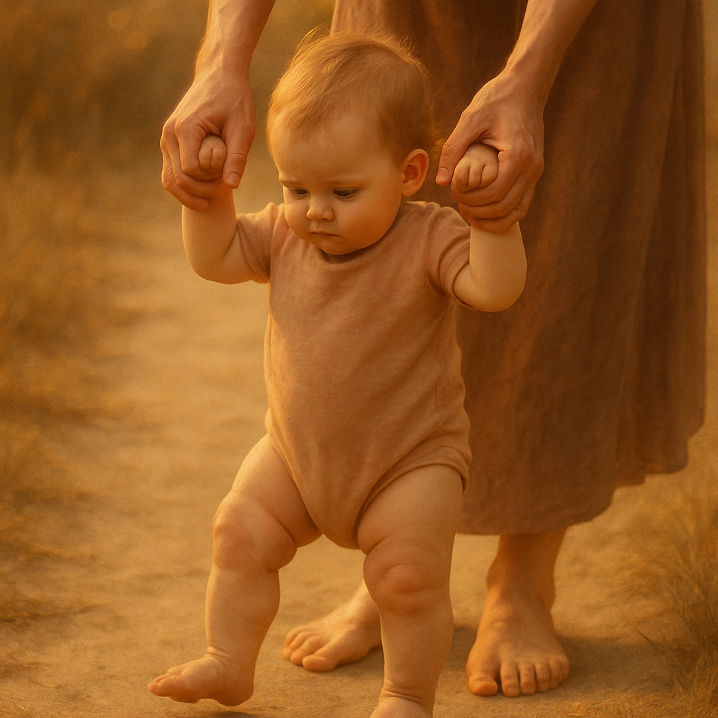 A Mothers Guiding Touch DIY paint by numbers