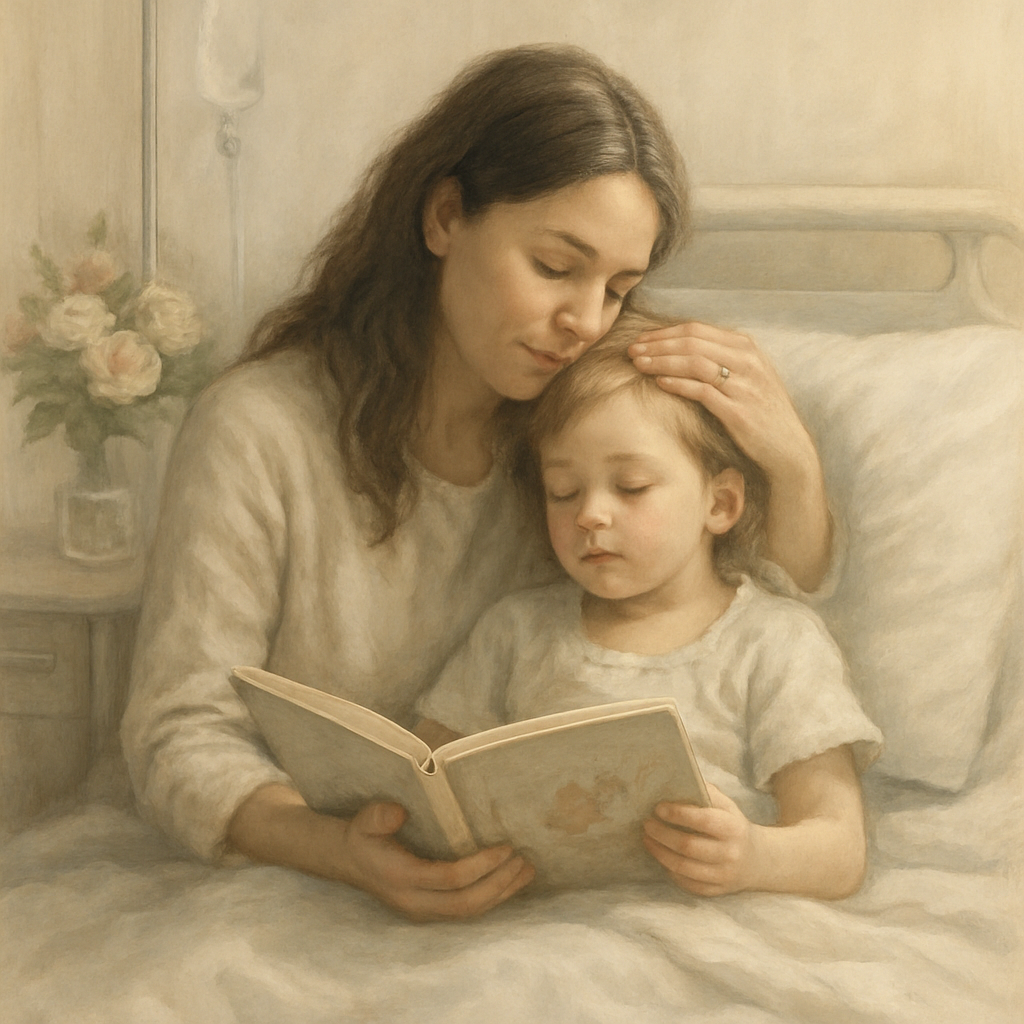 Quiet Hospital Visit Recovery DIY paint by numbers