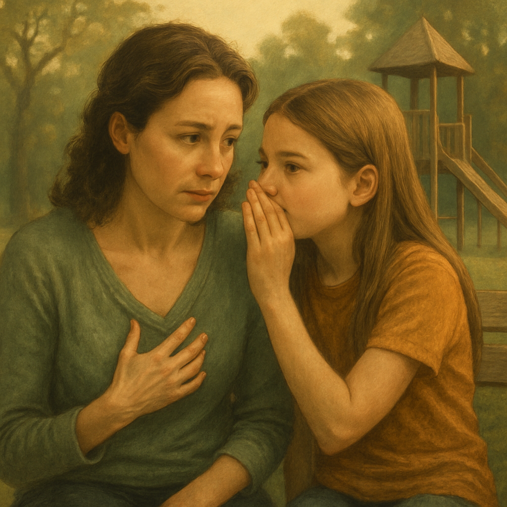 Park Bench Confidences DIY paint by numbers