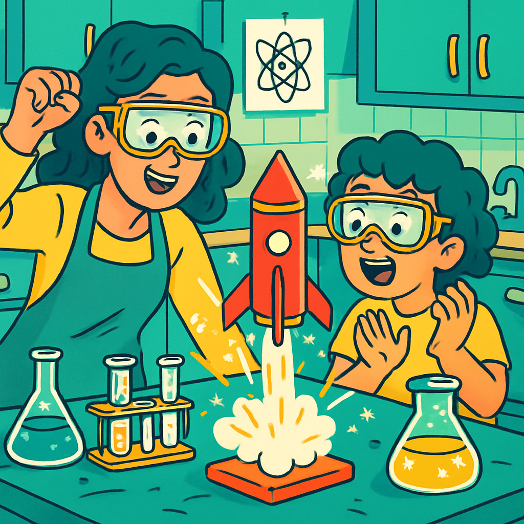 DIY Science Project paint by number